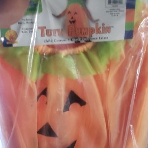 Tutu Pumpkin Kids Costume